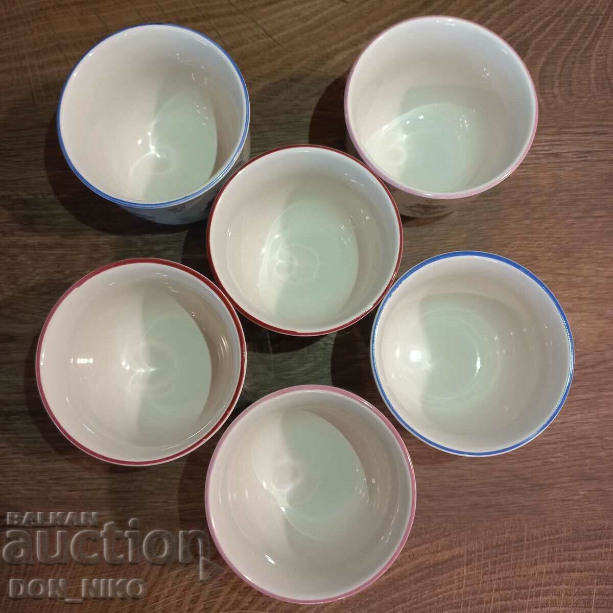 Γερμανικά ποτήρια πορσελάνης για τσάι/καφέ με τιμή 60.00 BGN | € 30.68