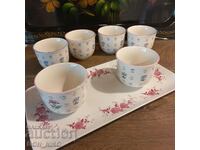 German Porcelain Cups for Tea/Coffee