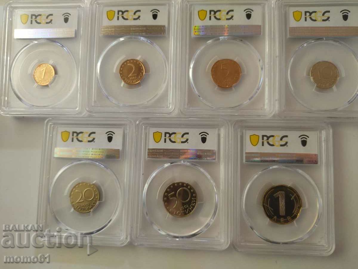 Παράδοση Ολοκληρωμένο σετ 2002 PCGS PR66/67DCAM