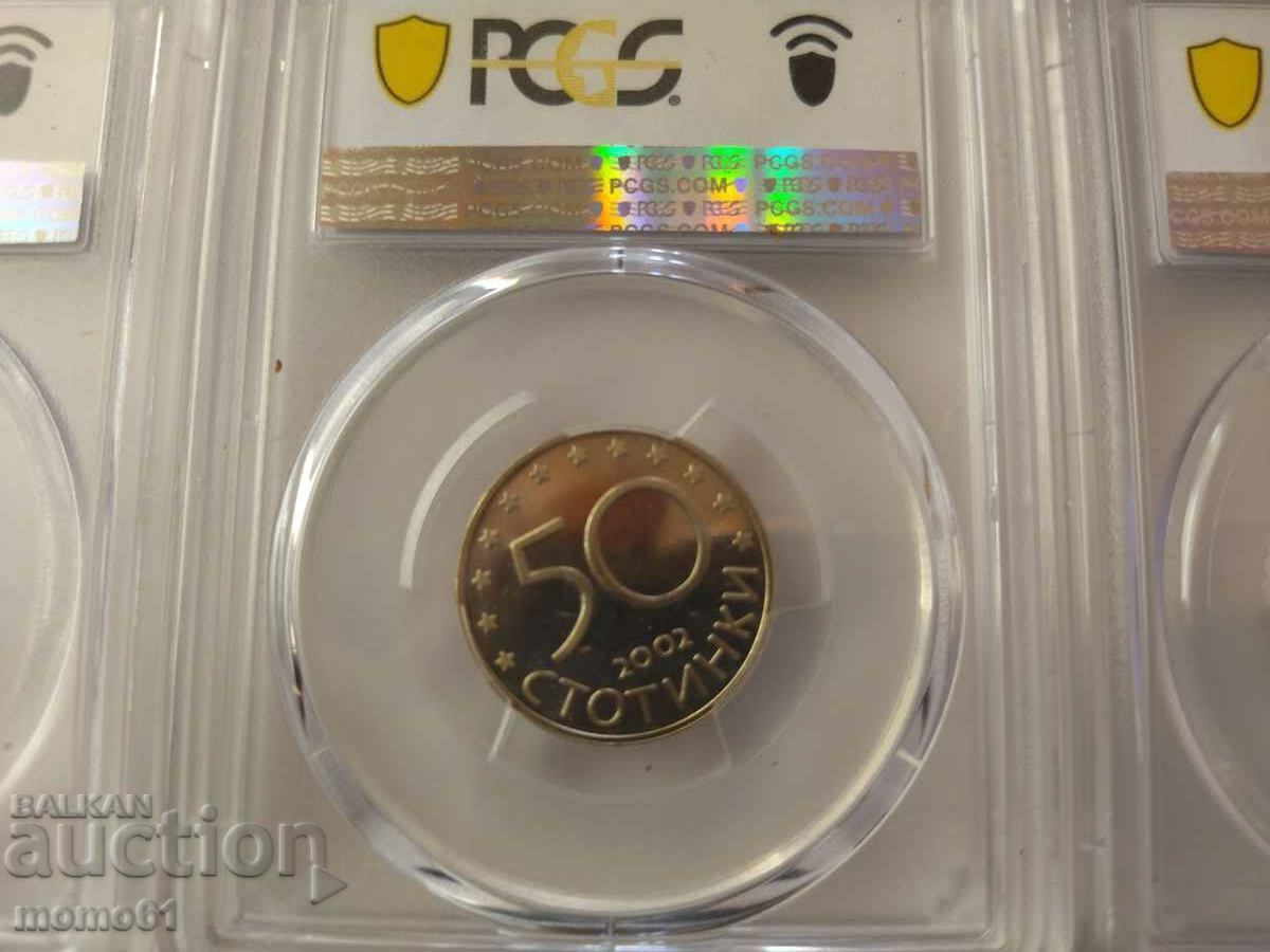Set complet 2002 PCGS PR66/67DCAM - 5