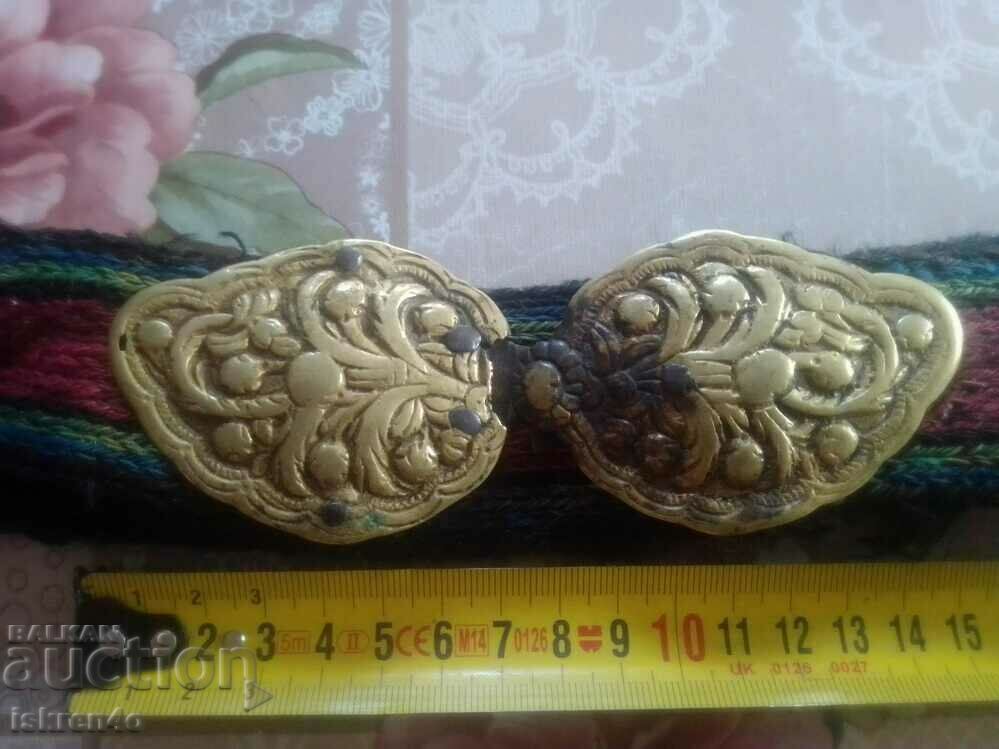 Auction Brass cuffs + belt Auction Brass cuffs + belt