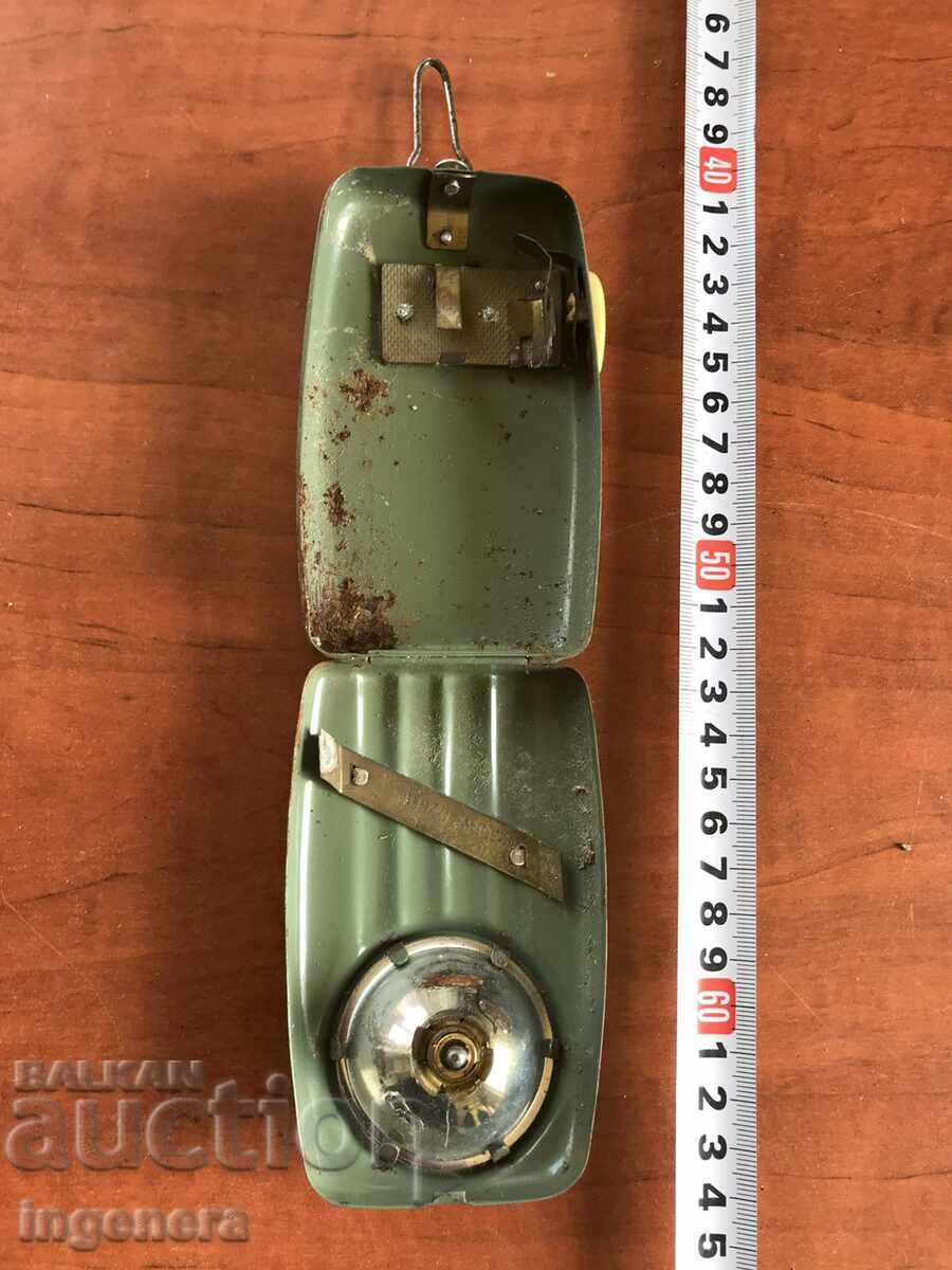 LANTERN FLASHLIGHT LIGHT SPOTLIGHT METAL with price 6.00 BGN | € 3.07 LANTERN FLASHLIGHT LIGHT SPOTLIGHT METAL with price 6.00 BGN | € 3.07