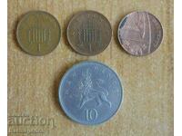 O mulțime de monede - Marea Britanie