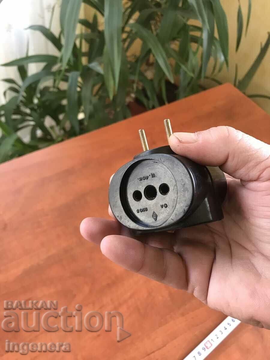 Auction DISCONNECT PLUG BAKELITE RUSSIA VINTAGE Auction DISCONNECT PLUG BAKELITE RUSSIA VINTAGE
