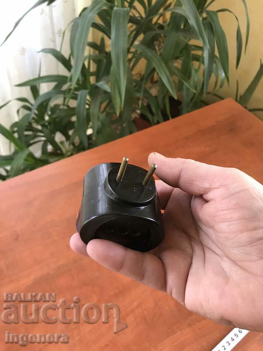 DISCONNECT PLUG BAKELITE RUSSIA VINTAGE - 5 DISCONNECT PLUG BAKELITE RUSSIA VINTAGE - 5