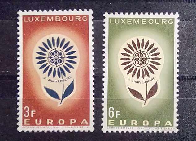 Luxembourg 1964 Europe CEPT Flowers MNH