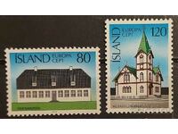 Islanda 1978 Europa CEPT Clădiri MNH