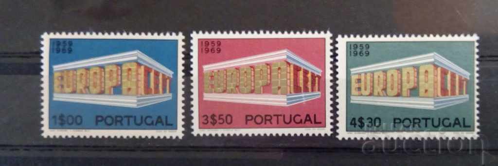Portugalia 1969 Europa CEPT Clădiri 17 MNH