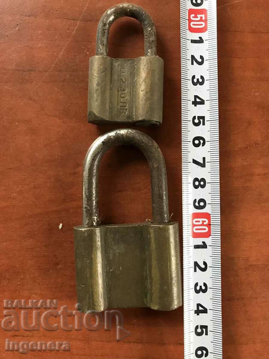 PADLOCK SUITCASE PADLOCK ANTIQUE WITHOUT KEY-2 PCS with price 6.00 BGN | € 3.07 PADLOCK SUITCASE PADLOCK ANTIQUE WITHOUT KEY-2 PCS with price 6.00 BGN | € 3.07