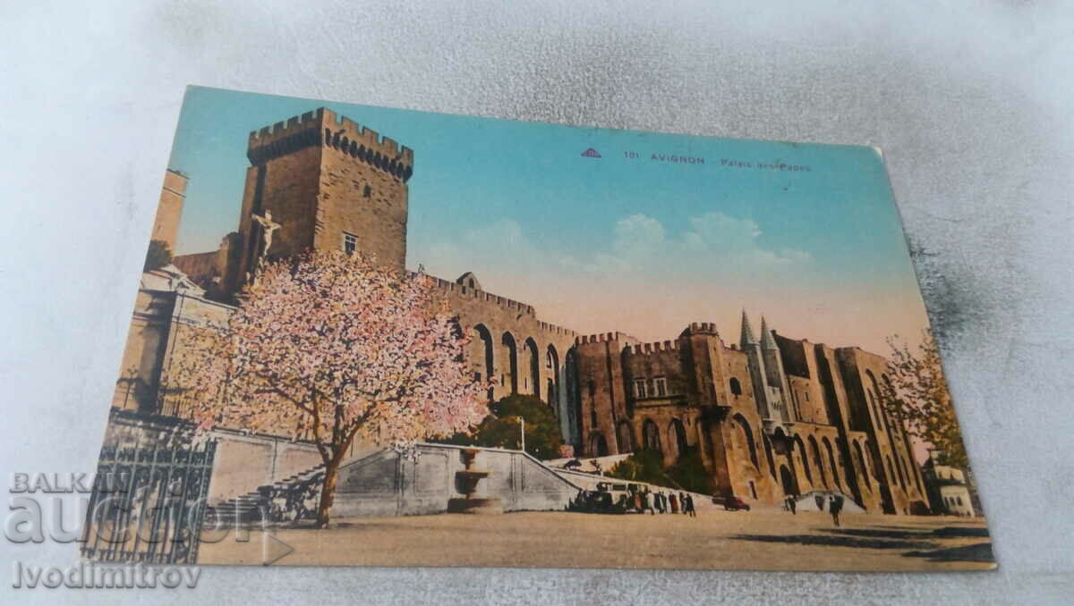 Carte poștală Avignon Palais des Papes