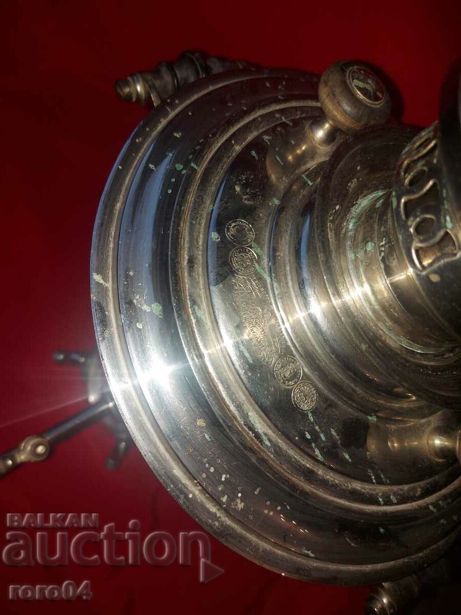 SAMOVAR - Rusia țaristă - URIAȘĂ - EXCELENTĂ - 5
