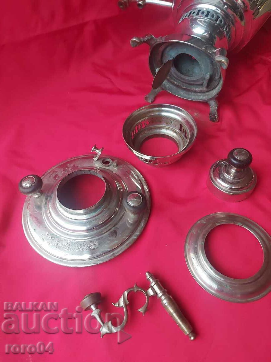 SAMOVAR - Rusia țaristă - URIAȘĂ - EXCELENTĂ - 7