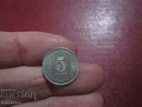 1950 Malaya 5 cenți
