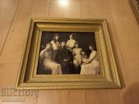 Picture in a frame - Romanovi old reproduction erotica