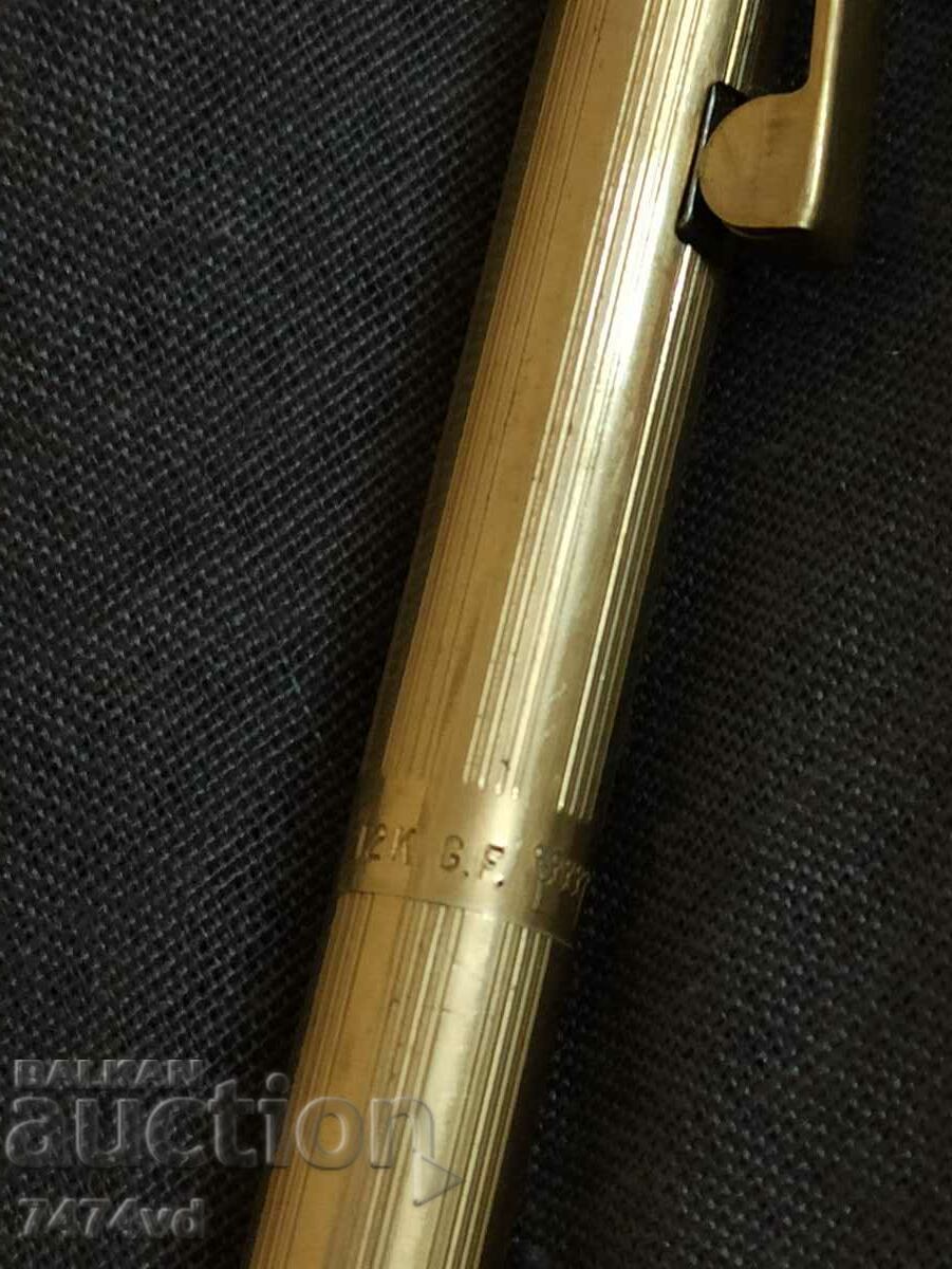 Auction  GOLD-PLATED PEN 12K.G.F - SHEAFFER