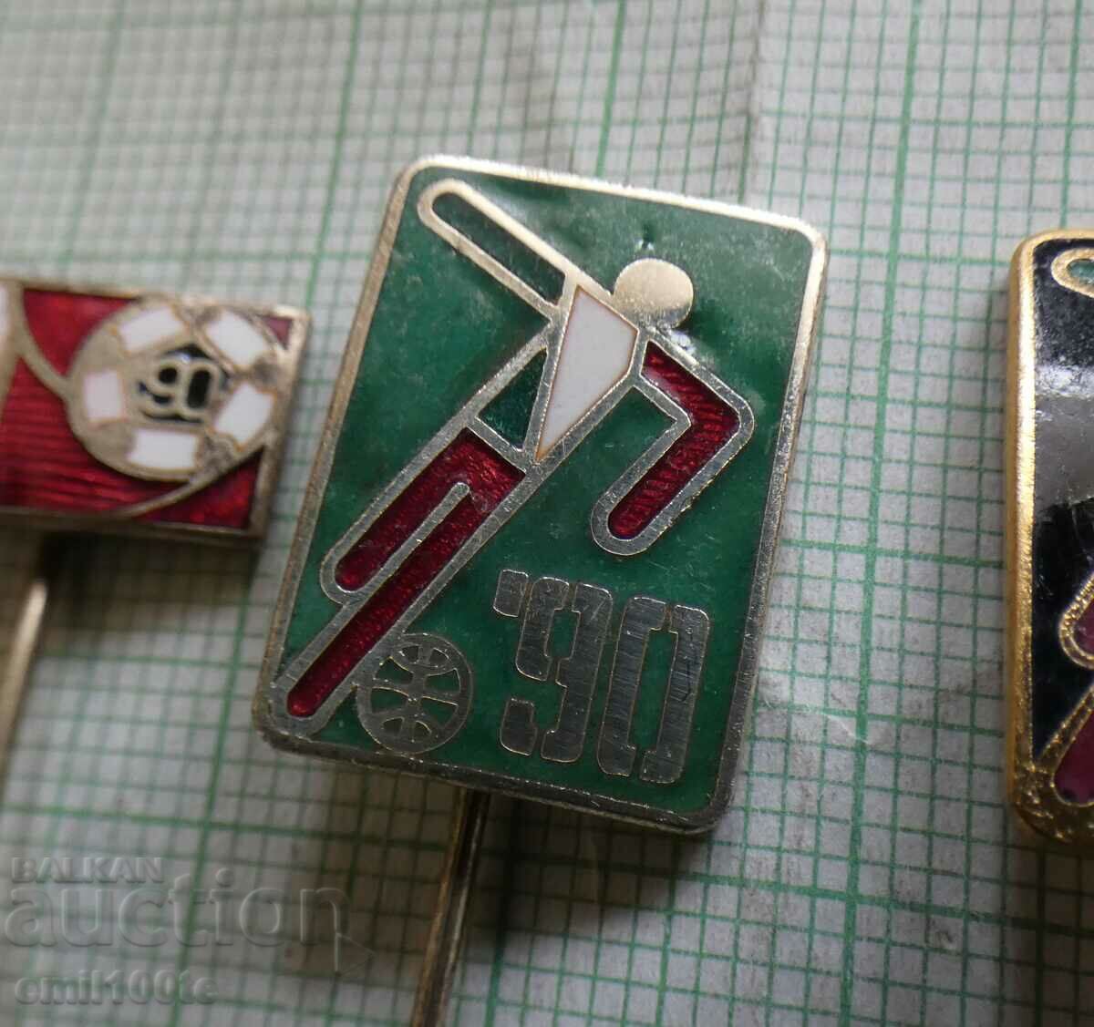 Auction Badges 4 pieces FIFA World Cup Italy 90 Auction Badges 4 pieces FIFA World Cup Italy 90