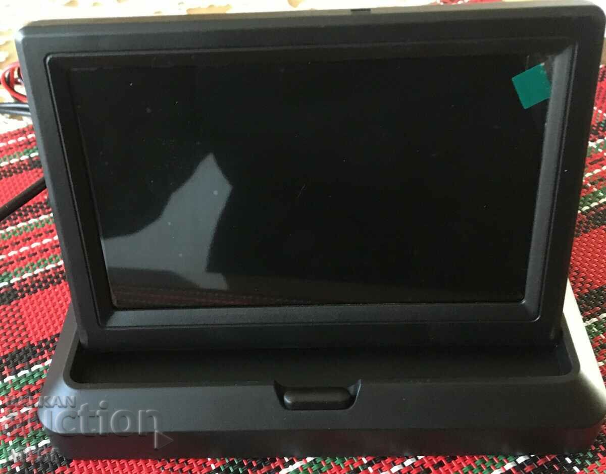 Foldable car monitor, color, for reversing with price 51.50 BGN | € 26.33 Foldable car monitor, color, for reversing with price 51.50 BGN | € 26.33