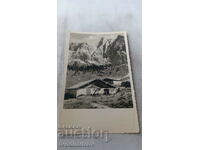 Καρτ ποστάλ Hut στα βουνά