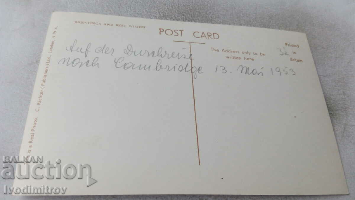 Bedford Bunyan Statue 1953 postcard with price 1.65 BGN | € 0.84 Bedford Bunyan Statue 1953 postcard with price 1.65 BGN | € 0.84