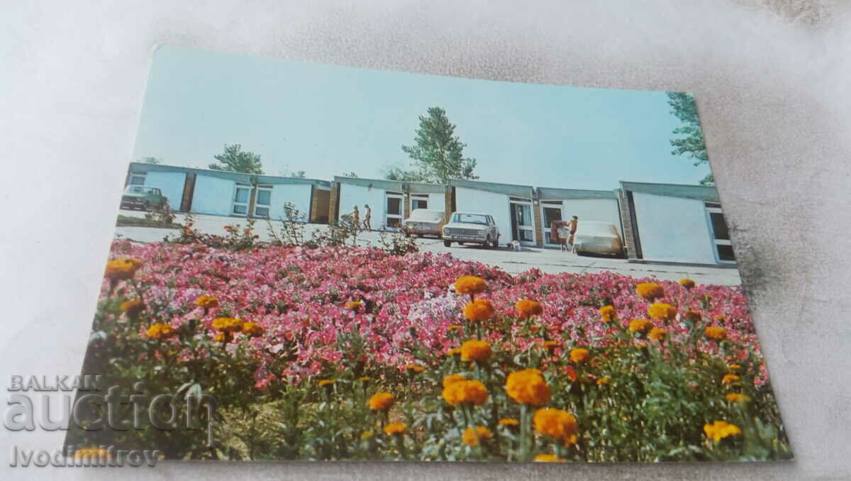 Carte poștală Obzor Motel Prostor 1987