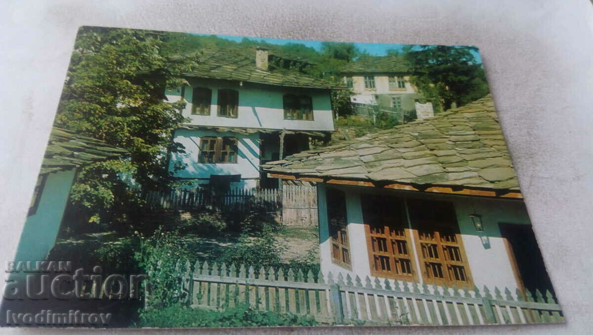 Carte poștală Ansamblul arhitectural Bozhentsi 1979