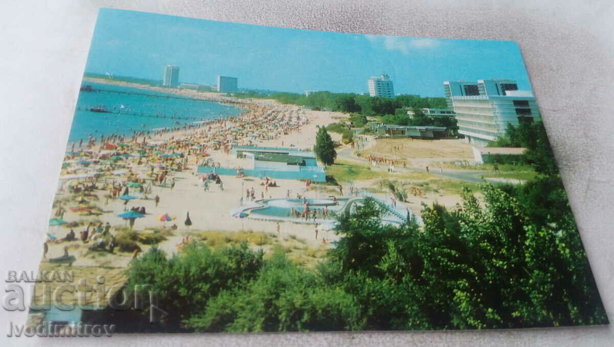 Carte poștală Sunny Beach Vedere de ansamblu