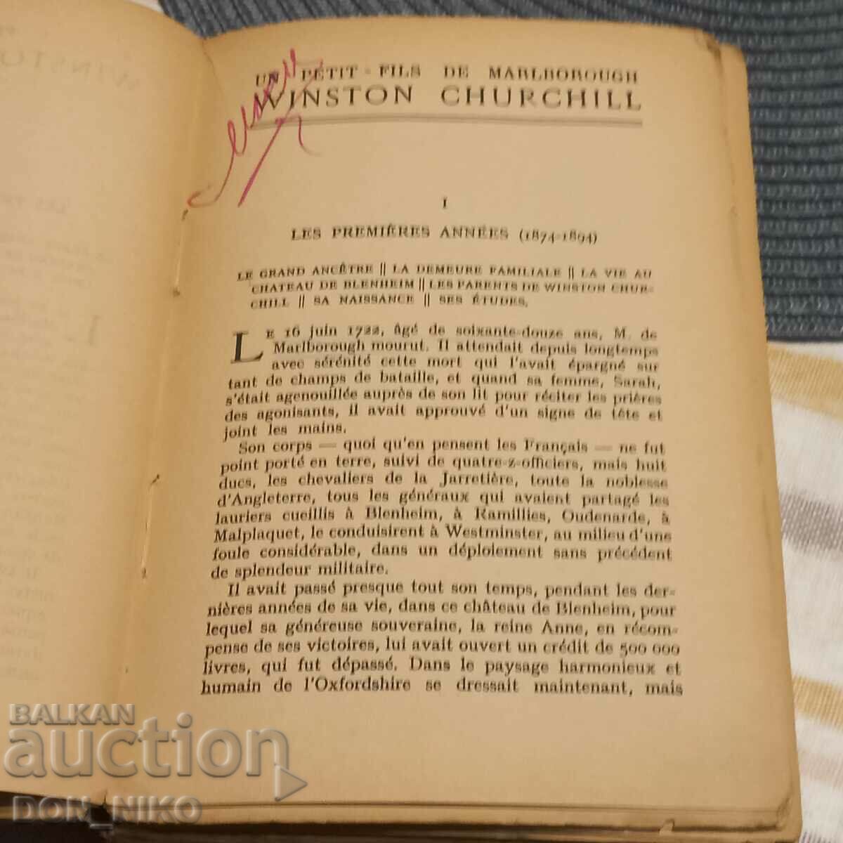 Delivery of Book about Churchill 1945 in French Delivery of Book about Churchill 1945 in French