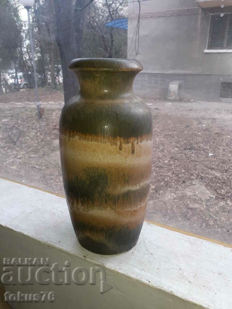 Great Scheurich Keramik German Pottery Large Vase - 6 Great Scheurich Keramik German Pottery Large Vase - 6