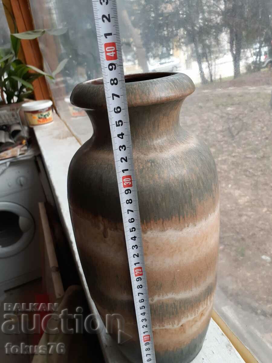 Great Scheurich Keramik German Pottery Large Vase - 7 Great Scheurich Keramik German Pottery Large Vase - 7