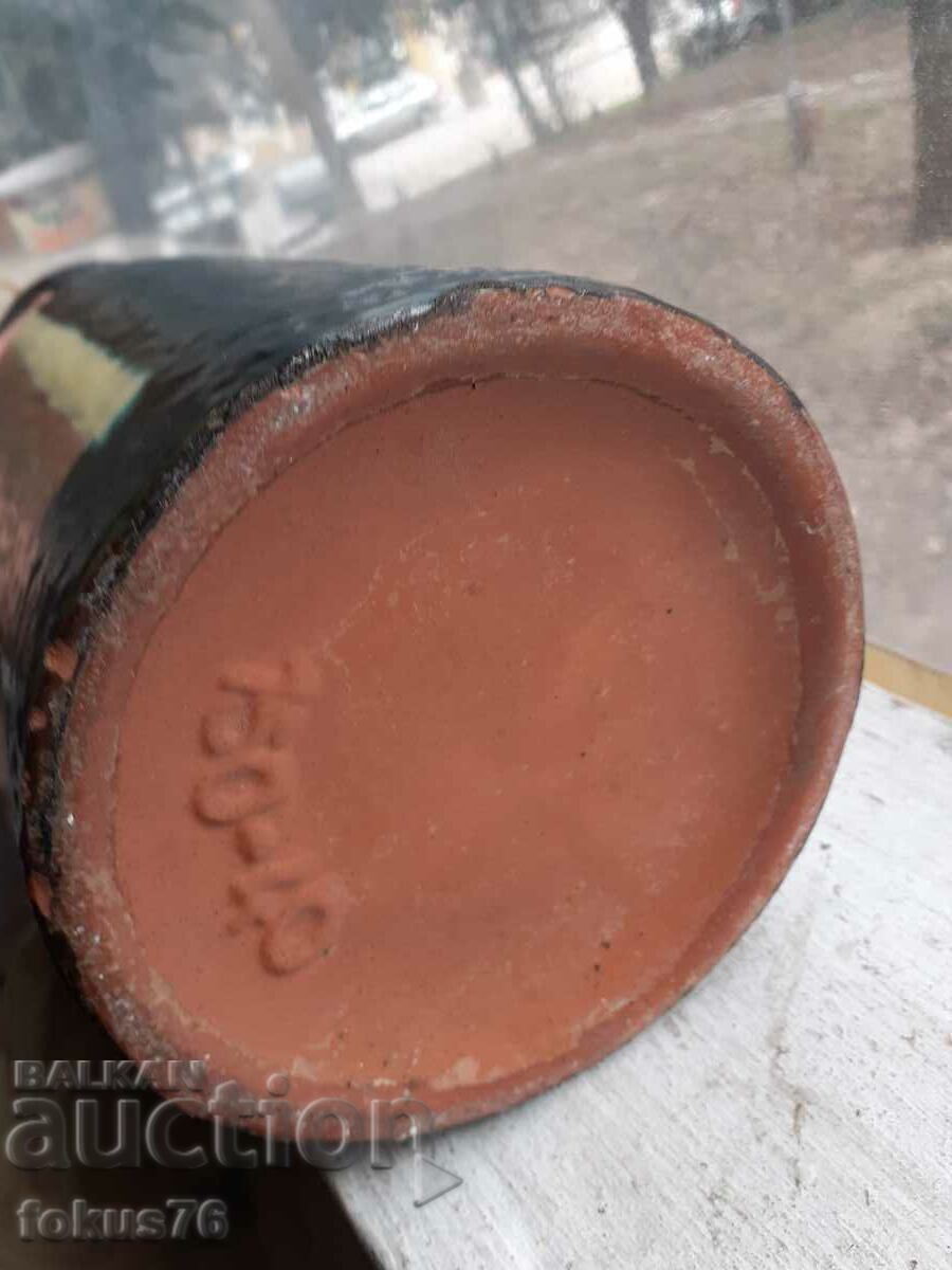 Licitație O vază mare mare de ceramică germană Licitație O vază mare mare de ceramică germană