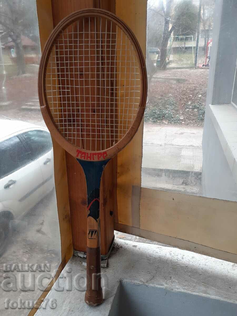 Vintage collectible Tangra tennis racket