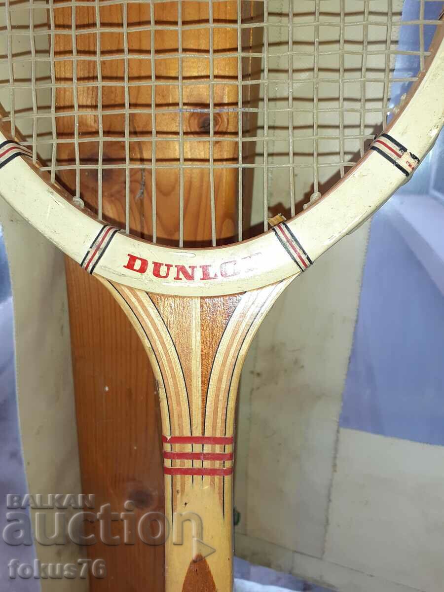 Delivery of Vintage collectible Dunlop Maxply tennis racket Delivery of Vintage collectible Dunlop Maxply tennis racket