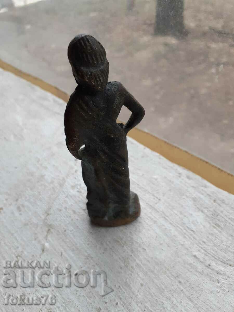 Παράδοση Φιγούρα αγαλματίδιο χάλκινο - αντίγραφο Παράδοση Φιγούρα αγαλματίδιο χάλκινο - αντίγραφο