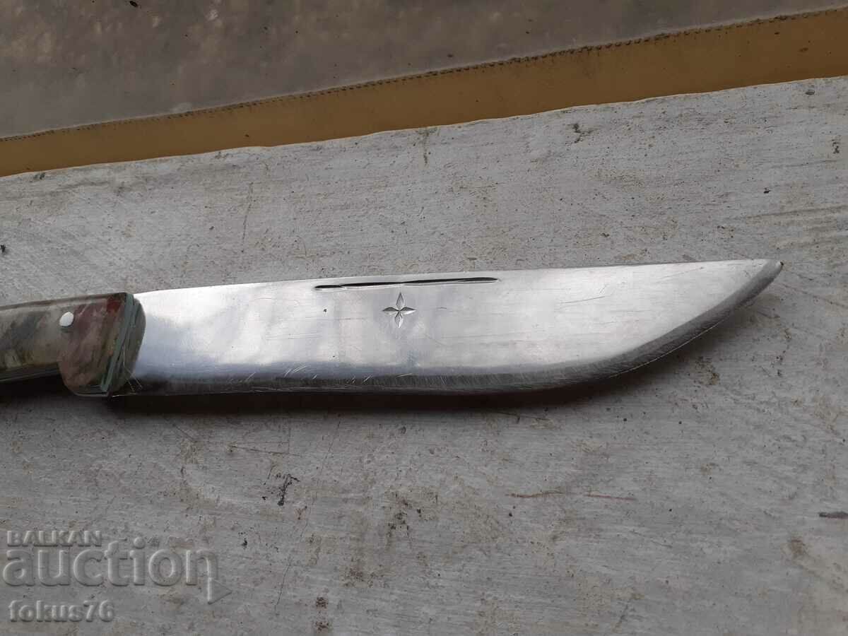 Аукцион Стар български касапски нож Аукцион Стар български касапски нож