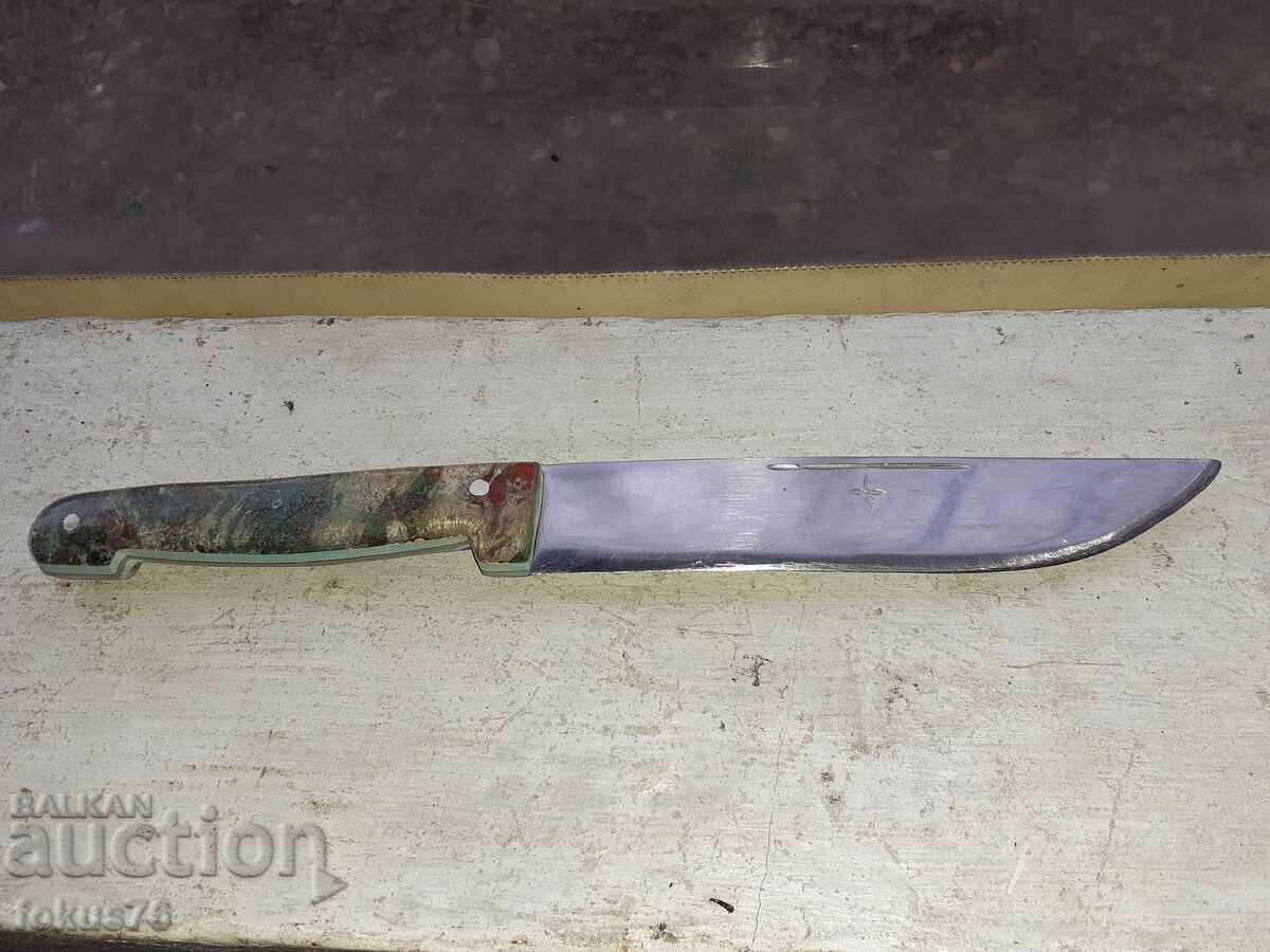 Стар български касапски нож