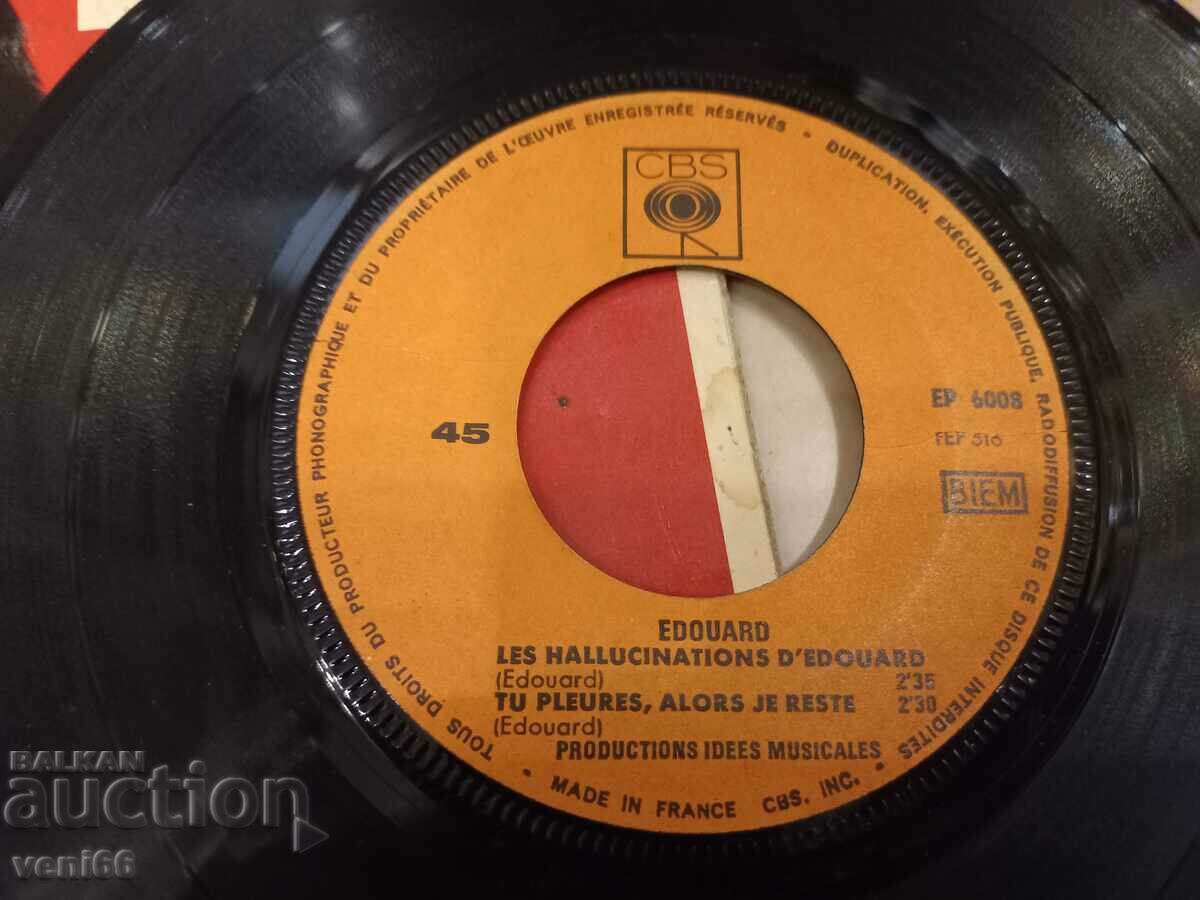 Licitație Disc gramofon - format mic - Eduard Licitație Disc gramofon - format mic - Eduard