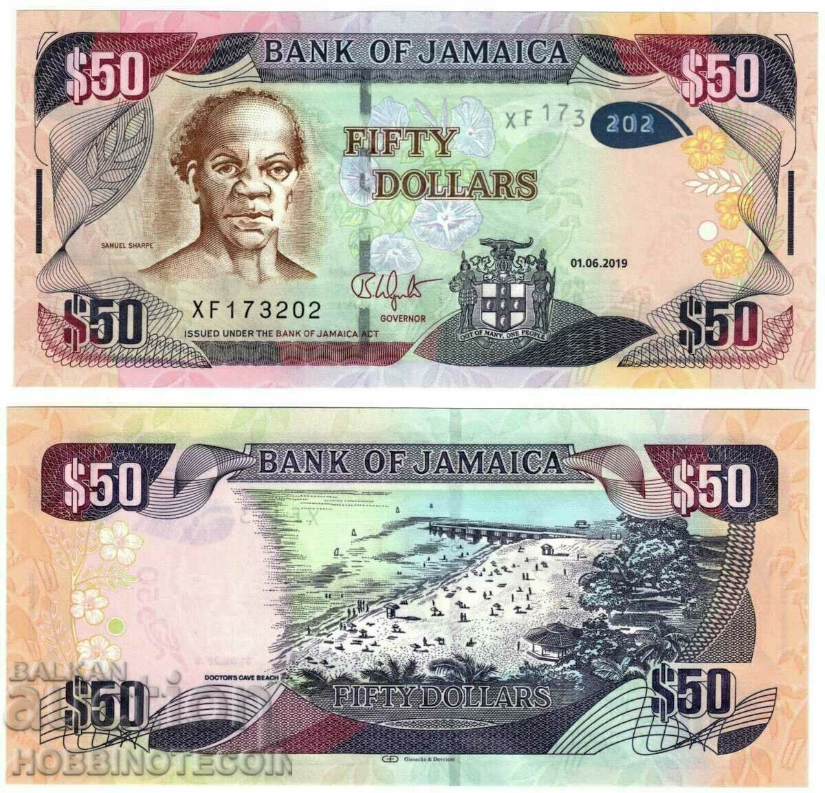 ЯМАЙКА JAMAICA 50 $ емисия issue 2019 НОВА UNC