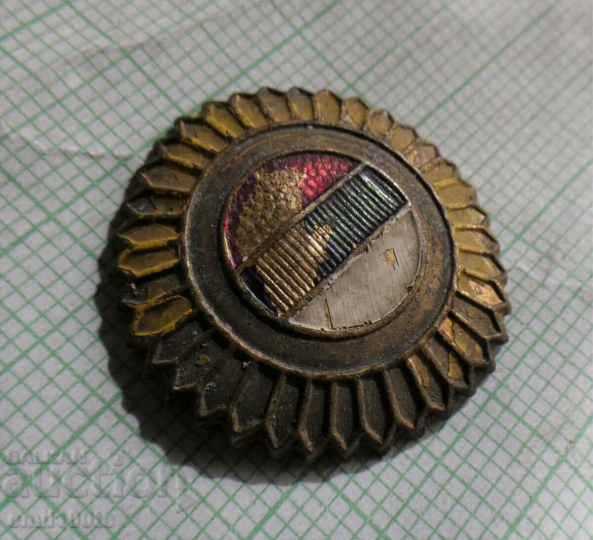 Παλιό Cockade σε κακή κατάσταση - 5 Παλιό Cockade σε κακή κατάσταση - 5