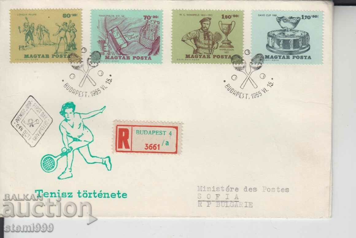 First Day Mailing Envelope Tennis Sport