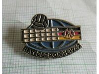 Badge - Volleyball Tournament 1969 GDR