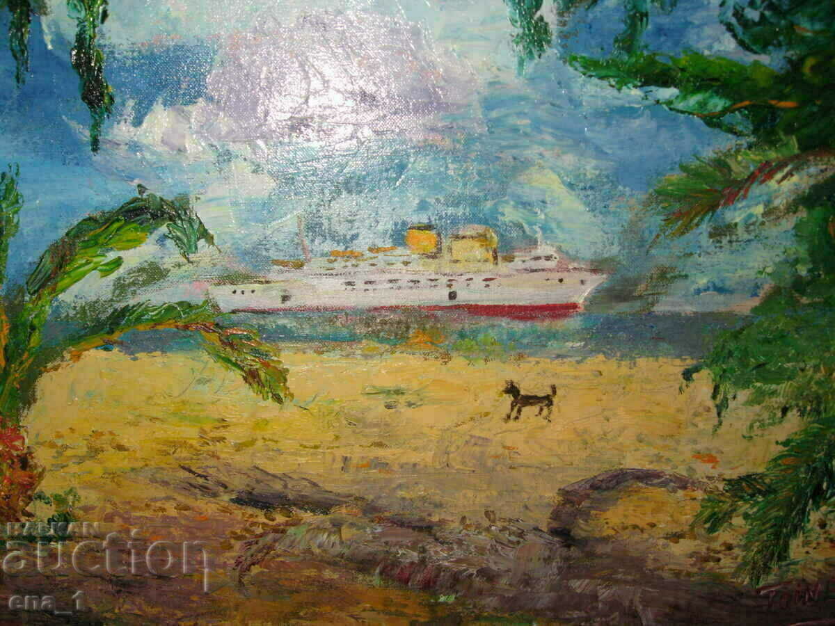 Delivery of TOP INVESTMENT, contemporary modern painting from France Delivery of TOP INVESTMENT, contemporary modern painting from France