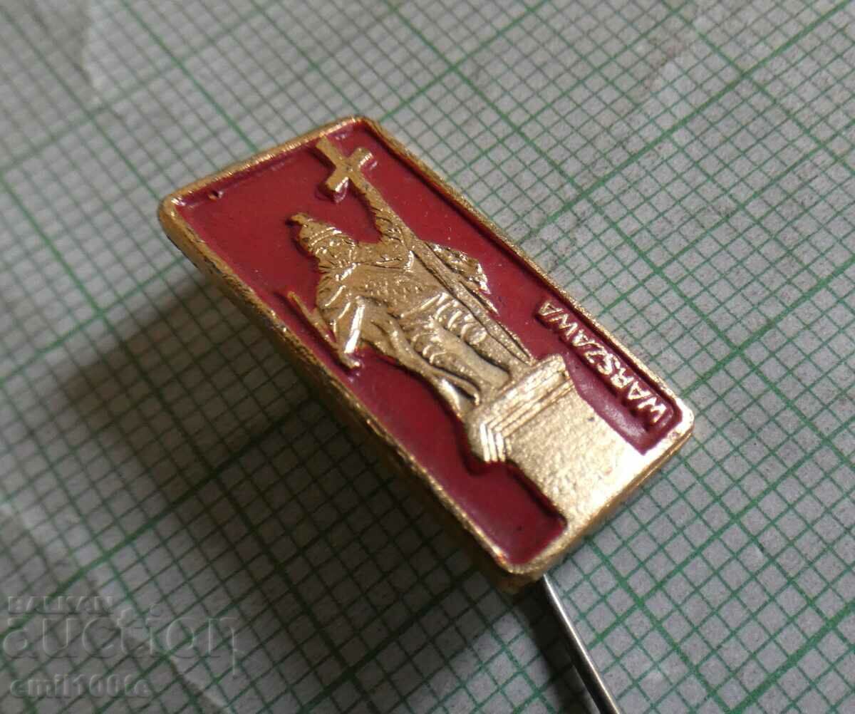 Badge - Warsaw with price 1.00 BGN | € 0.51