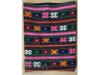 Old woven, embroidered case or shepherd's bag - 2
