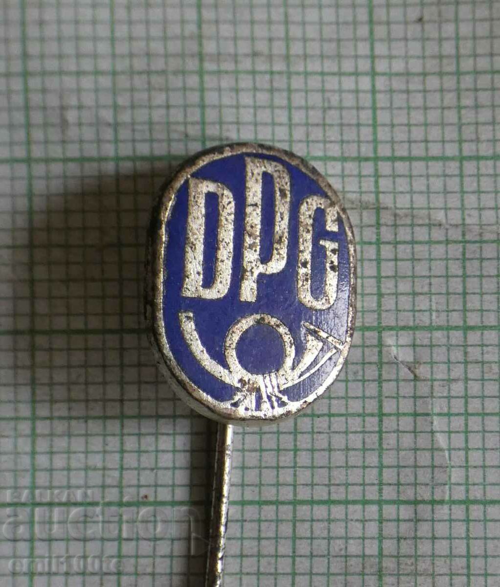 Insigna - DPG Uniunea Poștală Germană