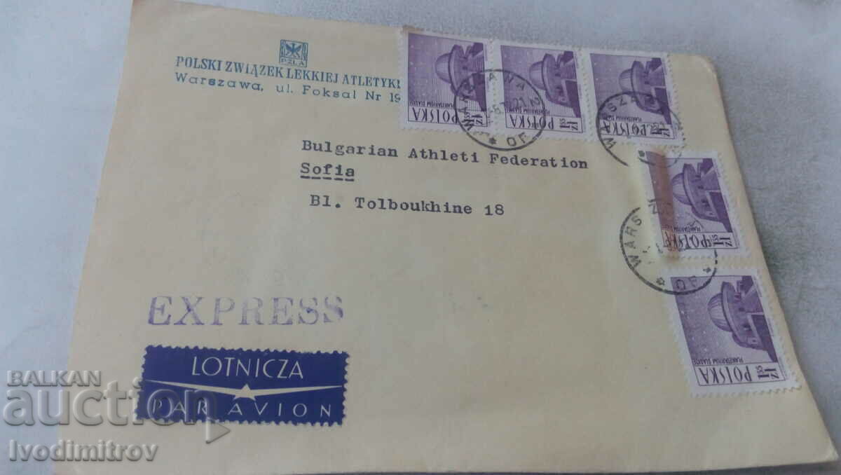 Postage envelope 1972