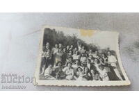 Photo Lovech Young men and women 1952