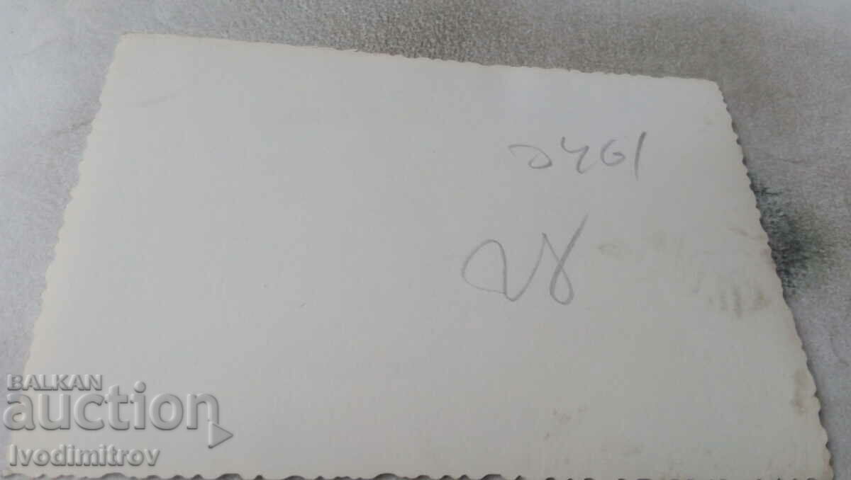 Photo Sofia Two men and a woman in front of the Mausoleum of G. Dimitrov with price 2.45 BGN | € 1.25 Photo Sofia Two men and a woman in front of the Mausoleum of G. Dimitrov with price 2.45 BGN | € 1.25