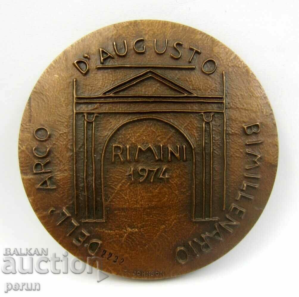 Italy - Commemorative Bronze Medal - 2000. Arc de Triomphe Av - 6