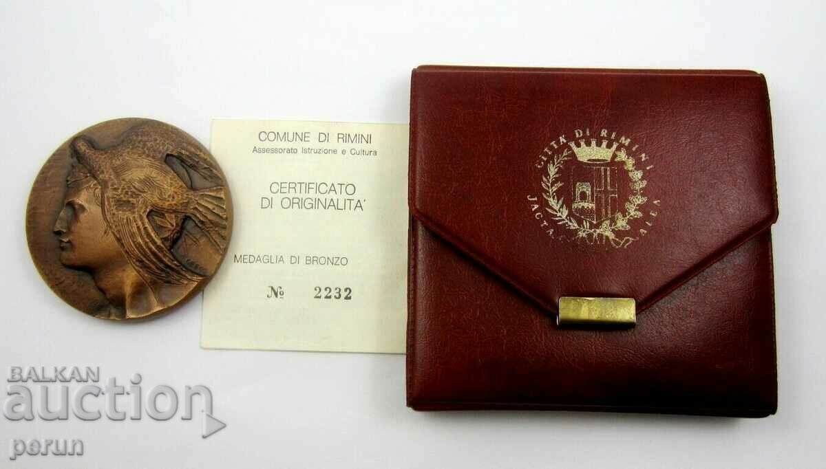 Italy - Commemorative Bronze Medal - 2000. Arc de Triomphe Av - 7