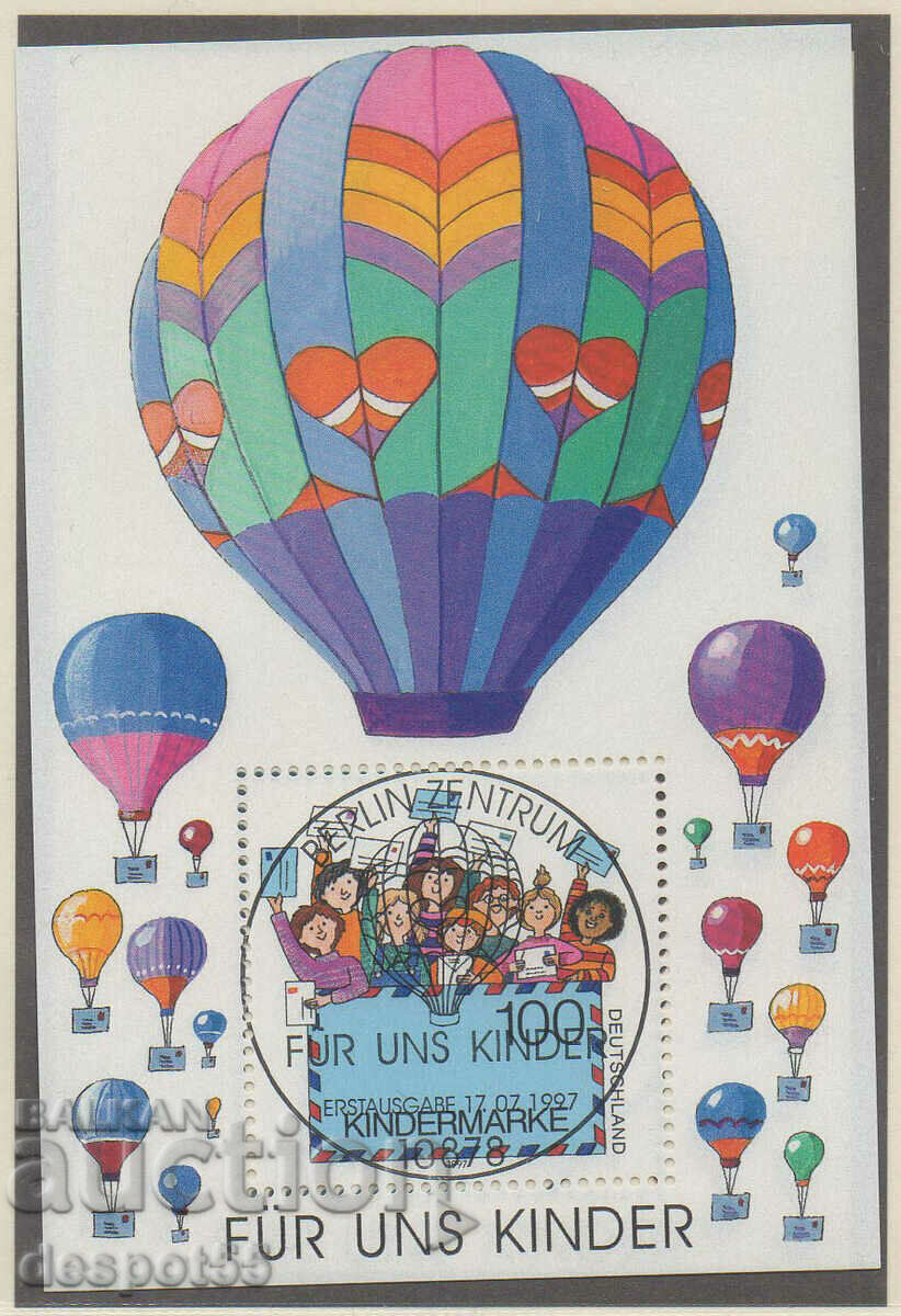 1997. Германия. Детски марки. Блок.